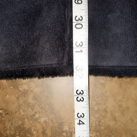 Dennis Basso black plush faux fur coat with hood size Small - Picture 12 of 15